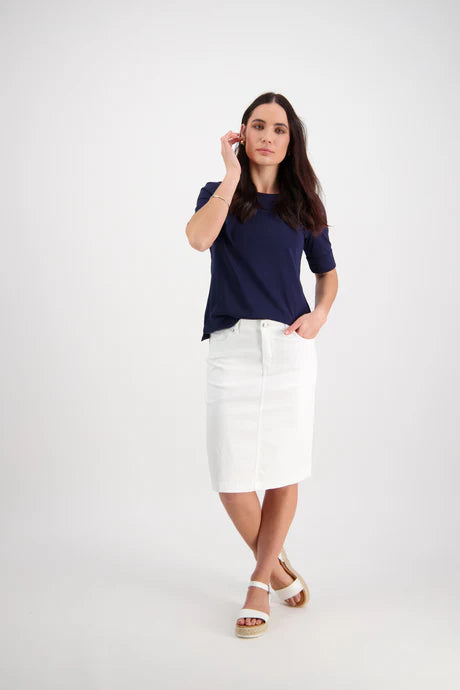 Vassalli Plain Lightweight Skirt